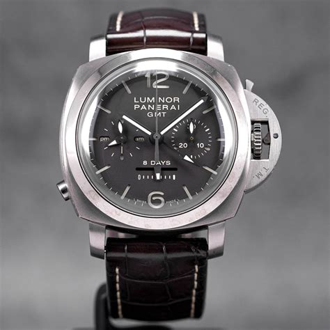 panerai monopulsante titanium|panerai titanium chronograph.